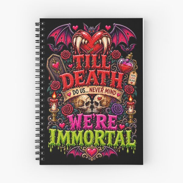 Item preview, DARK LOVE ❤️ - MONSTER ROMANCE COLLETION -  VAMPIRE LOVE - TILL DEATH DO US - NEVERMIND - WE'RE IMMORTAL v2 designed and sold by WheelieGdArt.