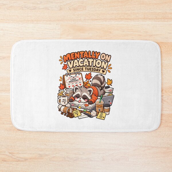 Item preview, Mentally On Vacation Since Tuesday - Labour Day  designed and sold by InspiredCreatives.