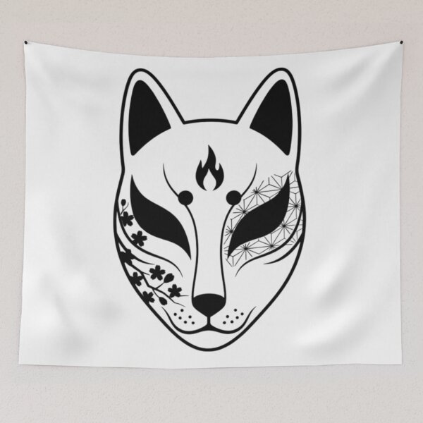 Item preview, Fox mask designed and sold by AnonimusDesigns.