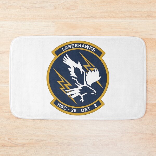Item preview, US Navy HSC-26 Detachment 2 "Chargers / Laserhawks" Patch designed and sold by CharlieDesings.
