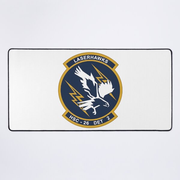 Item preview, US Navy HSC-26 Detachment 2 "Chargers / Laserhawks" Patch designed and sold by CharlieDesings.