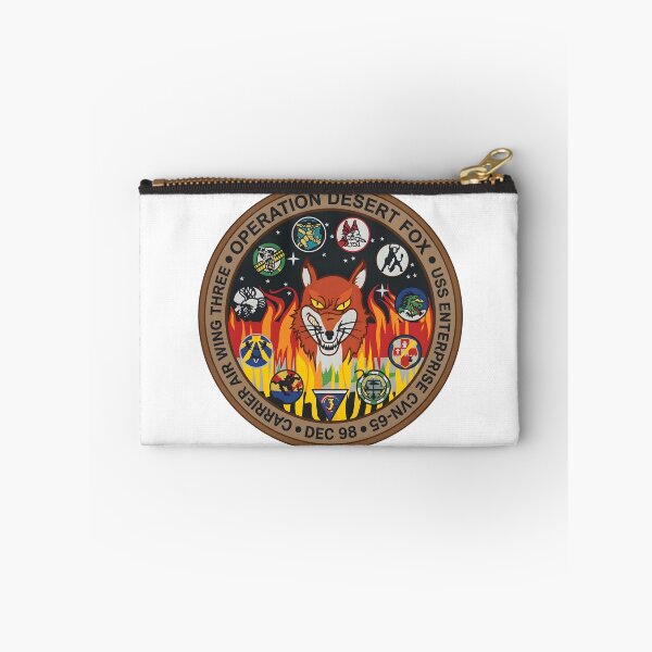 Item preview, US Navy Carrier Air Wing Three Operation Desert Fox USS Enterprise CVN-65 Patch designed and sold by CharlieDesings.
