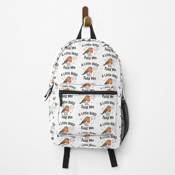 Item preview, A Little Bird Told Me — Cute Robin Bird Lover Design designed and sold by Tipsy24.