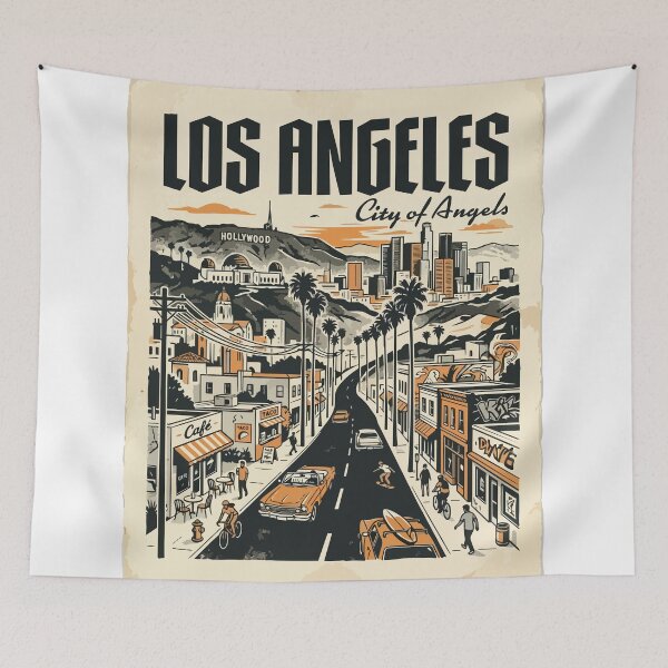 Item preview, Los Angeles designed and sold by Trippin-Tito's.