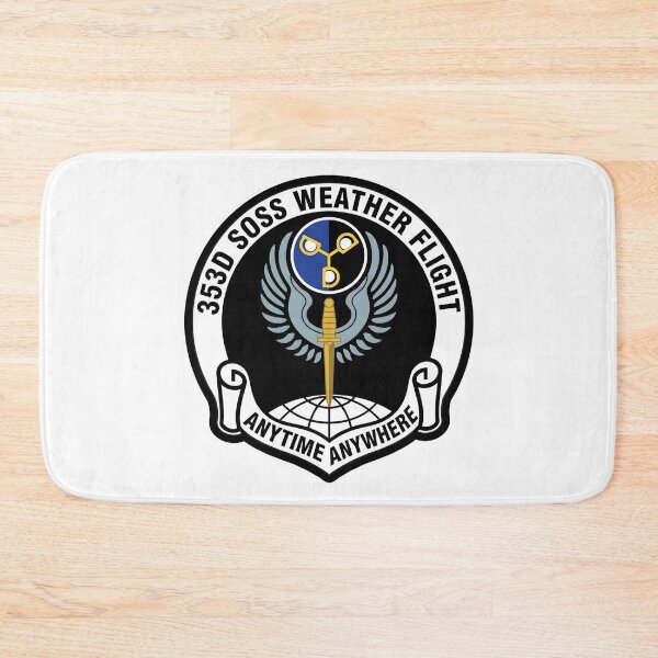 Item preview, USAF 353d SOSS Weather Flight "Anywhere Anytime" Patch designed and sold by CharlieDesings.