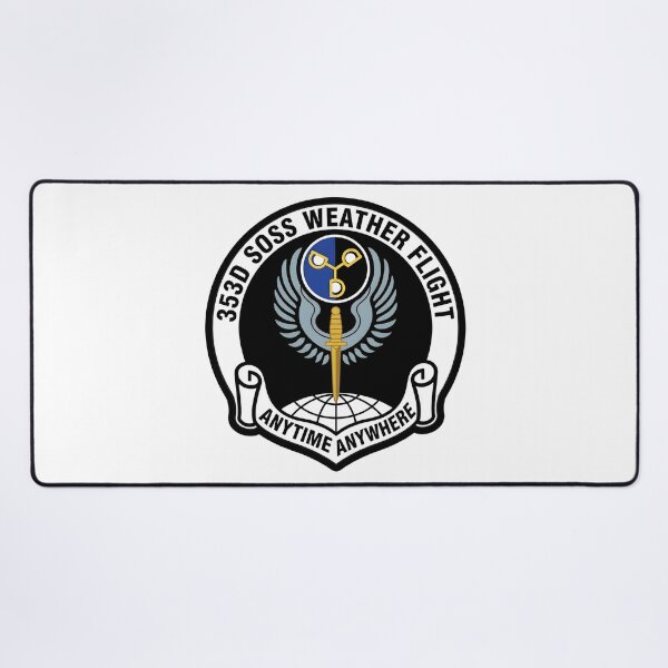 Item preview, USAF 353d SOSS Weather Flight "Anywhere Anytime" Patch designed and sold by CharlieDesings.