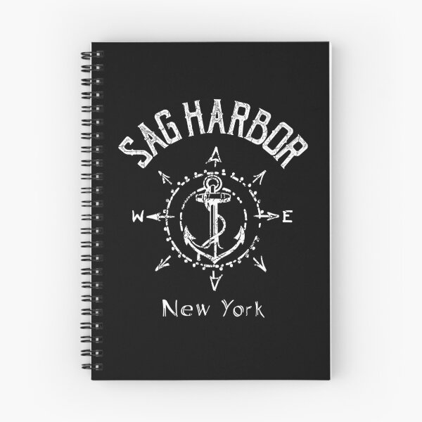 Artikelvorschau, Nautische Kompassrose für Sag Harbor, New York, NY, Lazy Tide Vibe, Souvenir für Segelbootanker entworfen und verkauft von ArtByBollwitt.