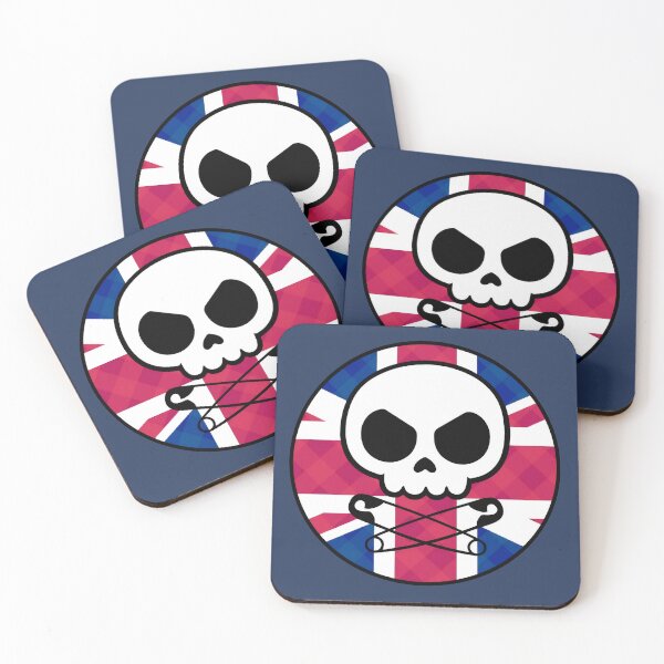 Item preview, Punk Union Jack Skull designed and sold by mrspeedster.