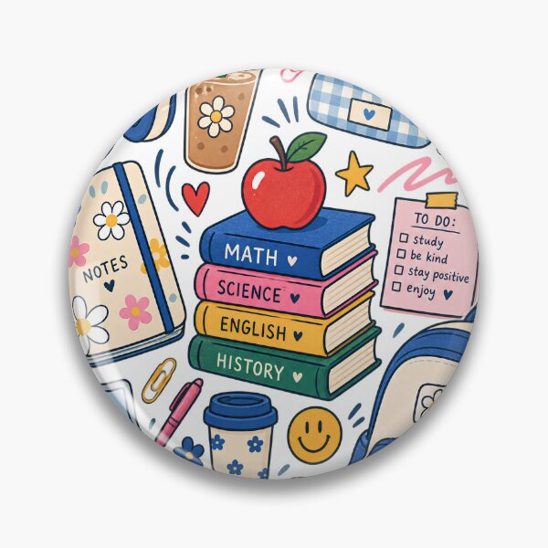 Item preview, Cute Back to School Study Essentials designed and sold by SurrealSproutz.