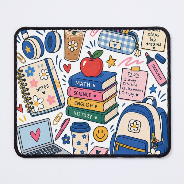 Item preview, Cute Back to School Study Essentials designed and sold by SurrealSproutz.