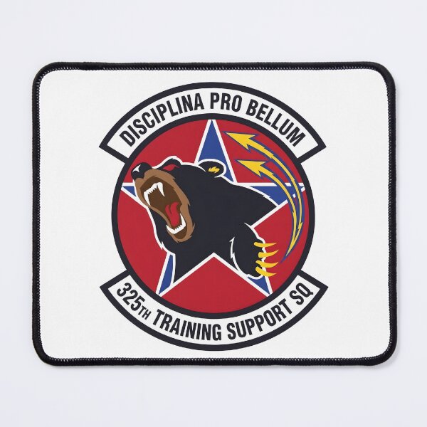Item preview, USAF 325th Training Support Squadron "Disciplina Pro Bellum" Patch designed and sold by CharlieDesings.