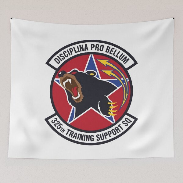 Item preview, USAF 325th Training Support Squadron "Disciplina Pro Bellum" Patch designed and sold by CharlieDesings.