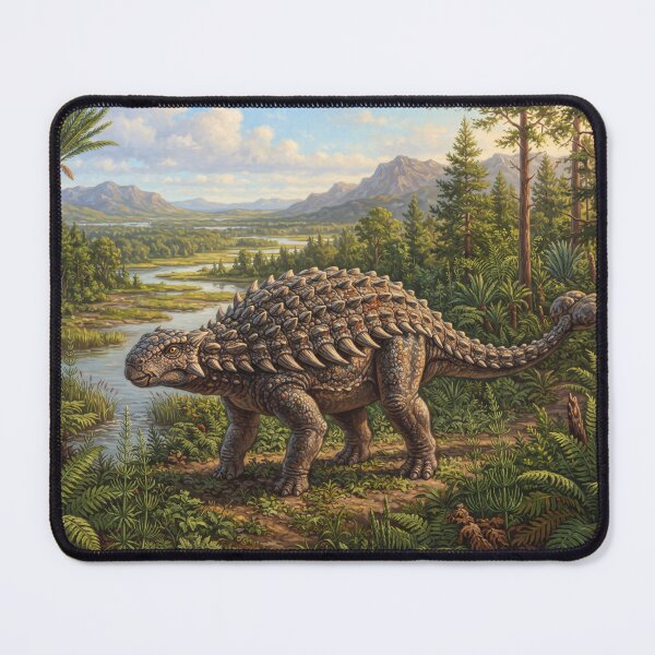 Item preview, Realistic Ankylosaurus Paleoart, Jurassic Dinosaur Illustration II designed and sold by Yaremchuk.