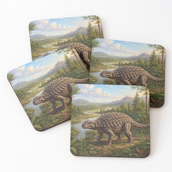 Item preview, Realistic Ankylosaurus Paleoart, Jurassic Dinosaur Illustration II designed and sold by Yaremchuk.