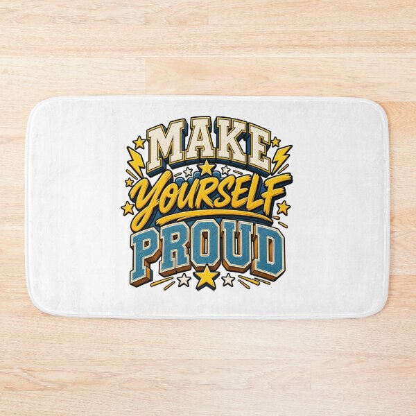 Item preview, Make Yourself Proud Varsity designed and sold by Side Quest Co..