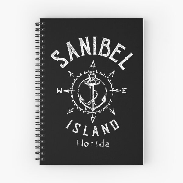 Item preview, Sanibel Island Florida, FL Nautical Compass Rose, Lazy Tide Vibe, Sailing Sailboat Boat Anchor Souvenir designed and sold by ArtByBollwitt.