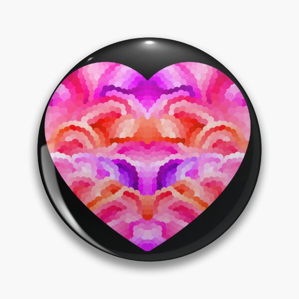 Item preview, Warm Color Heart designed and sold by JayMakesTiktok.