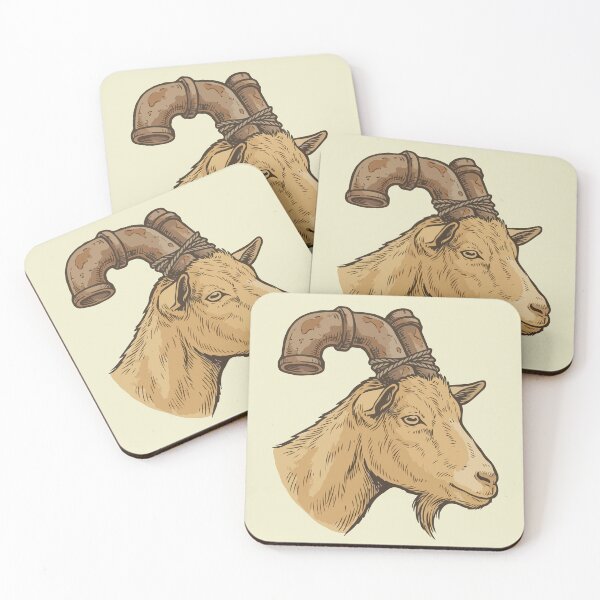 Item preview, Pipe Horn Goat designed and sold by Gkinoki.