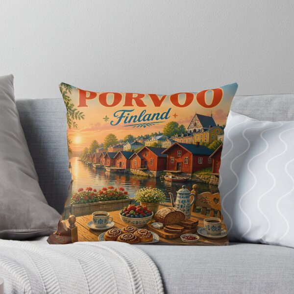 Item preview, Porvoo Finland - Scenic Travel Destinations designed and sold by LSVart.