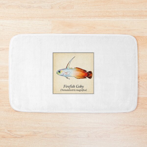 Item preview, Firefish Goby Watercolor Saltwater Aquarium Illustration designed and sold by KenworksDigital.