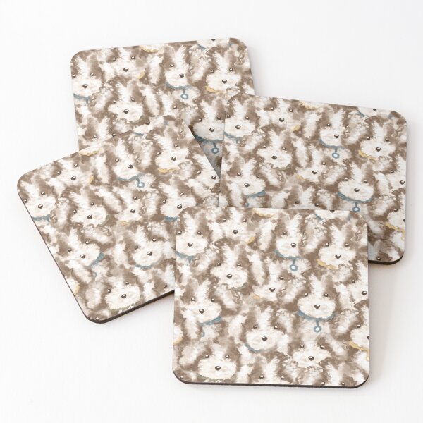 Item preview, Cute maltipoo dog pattern designed and sold by Aleksse.