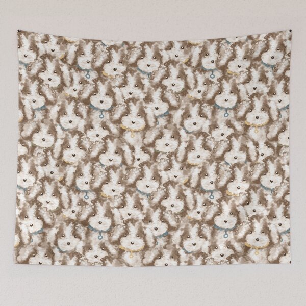 Item preview, Cute maltipoo dog pattern designed and sold by Aleksse.
