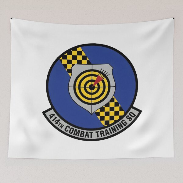 Item preview, USAF 414th Combat Training Squadron Red Flag Patch designed and sold by CharlieDesings.