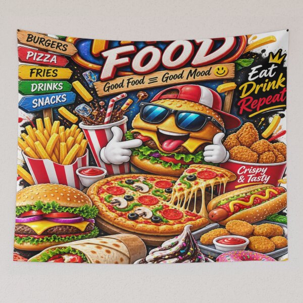 Item preview, Unlimited foodie feast designed and sold by urbanshop7.