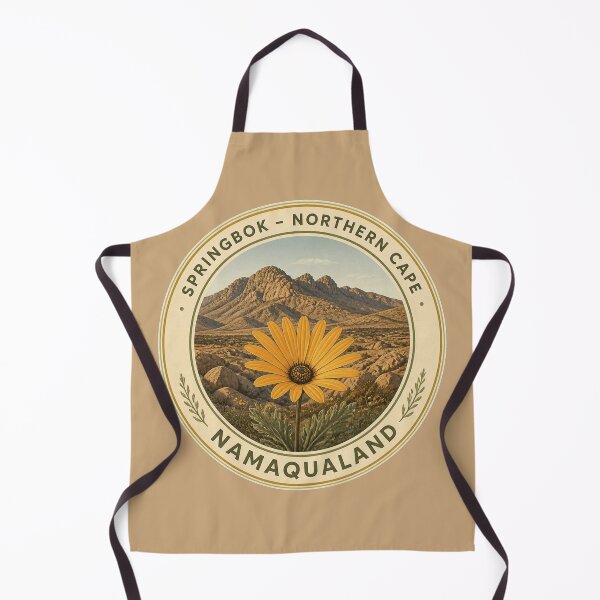 Item preview, Springbok Namaqualand Daisy Bloom Badge – Northern Cape South Africa designed and sold by The Digital Compass.