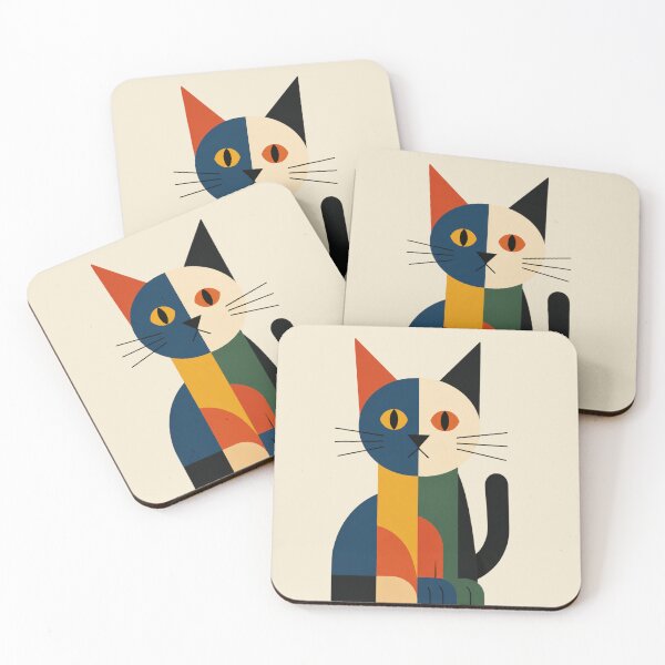 Item preview, Bauhaus Modern Minimalist Animal Art designed and sold by Form Haus.