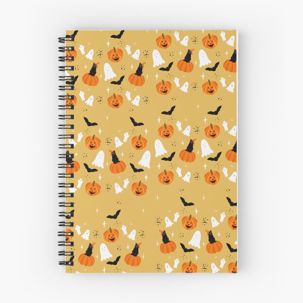 Item preview, Pumpkins, bats, and ghosts designed and sold by re2m.