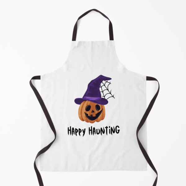 Item preview, Happy Haunting Cute Witch Pumpkin Halloween Art designed and sold by NikBrin Prevail .