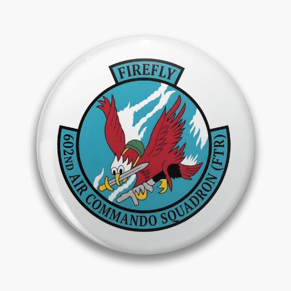 Item preview, USAF 602nd Air Commando Squadron Fighter "Firefly" Patch designed and sold by CharlieDesings.