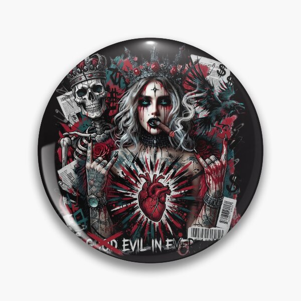Item preview, Gothic Queen Cigar Skeleton Heart designed and sold by Voodoo Store Paranormal Collections.