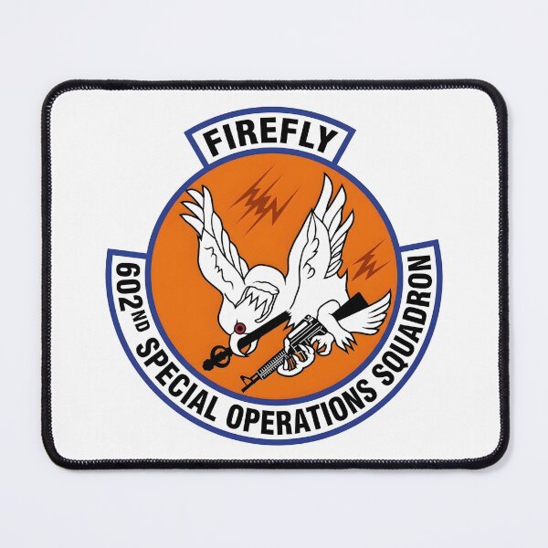 Item preview, USAF 602nd Special Operations Squadron "Firefly" Patch designed and sold by CharlieDesings.