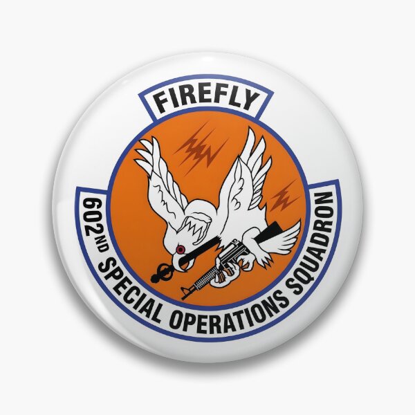 Item preview, USAF 602nd Special Operations Squadron "Firefly" Patch designed and sold by CharlieDesings.