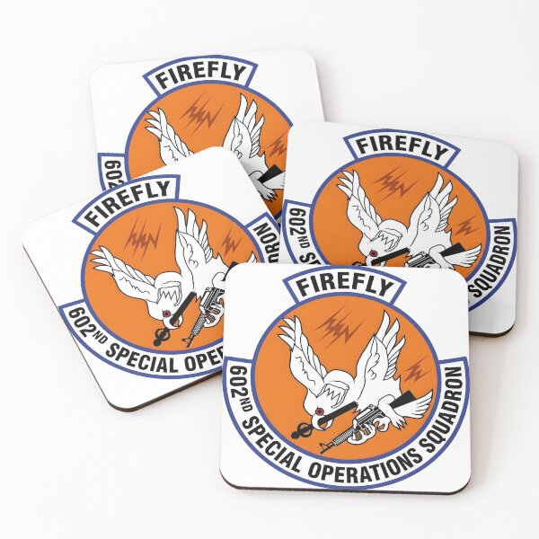 Item preview, USAF 602nd Special Operations Squadron "Firefly" Patch designed and sold by CharlieDesings.
