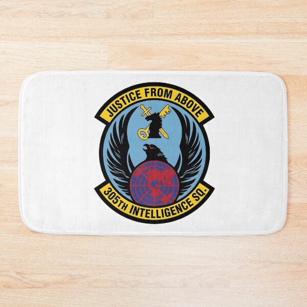 Item preview, USAF 305th Intelligence Squadron "Justice From Above" Patch designed and sold by CharlieDesings.