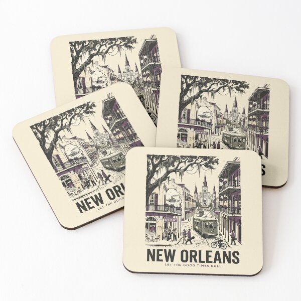 Item preview, New Orleans designed and sold by Trippin-Tito's.