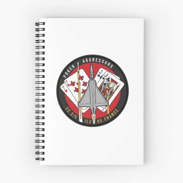 Item preview, French Air Force EC 2/5 Île-de-France "Poker Aggressors" Patch designed and sold by CharlieDesings.