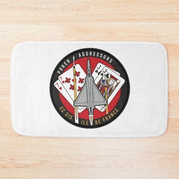 Item preview, French Air Force EC 2/5 Île-de-France "Poker Aggressors" Patch designed and sold by CharlieDesings.