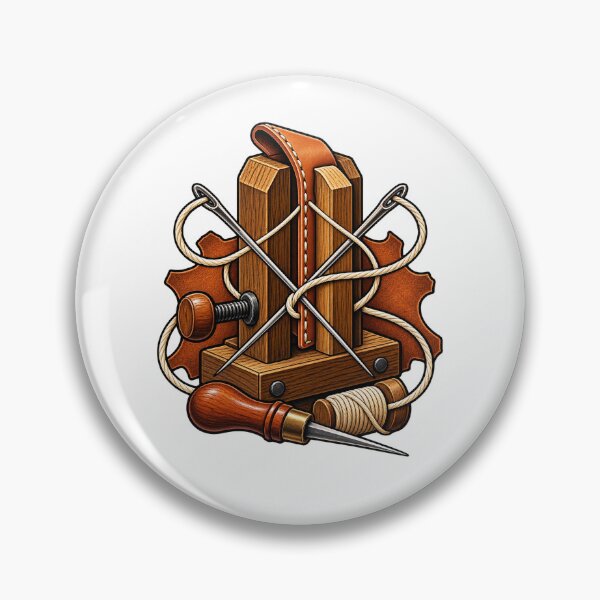 Item preview, Saddle Stitch Leatherworker Tool Gift designed and sold by UrbanCanvvas.