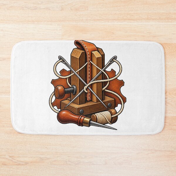 Item preview, Saddle Stitch Leatherworker Tool Gift designed and sold by UrbanCanvvas.