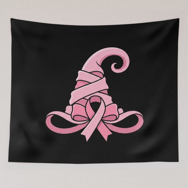 Item preview, Pink Ribbon Witch Hat Breast Cancer Halloween Women designed and sold by hemagamo.