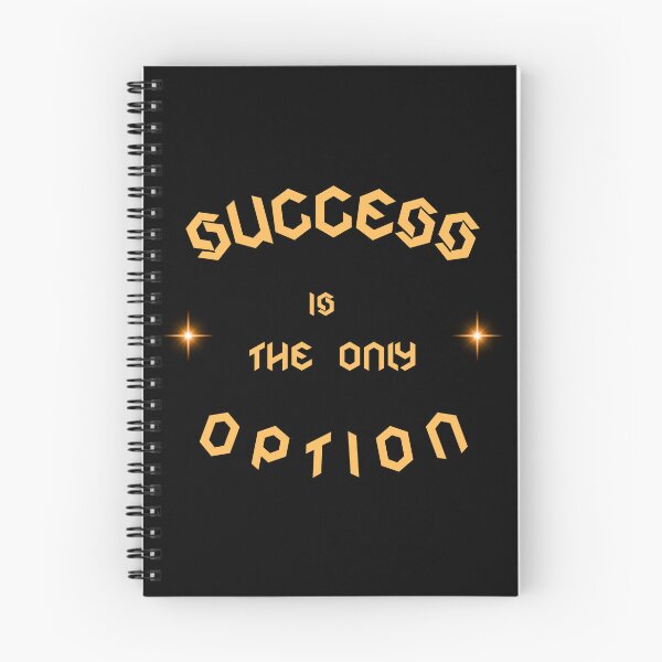 Item preview, Success Is The Only Option Quote Positive designed and sold by zebek-design.