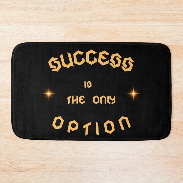 Item preview, Success Is The Only Option Quote Positive designed and sold by zebek-design.