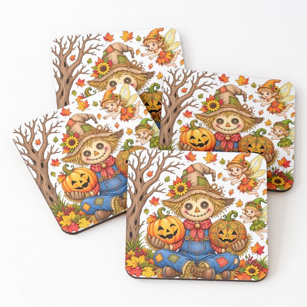 Item preview, A cute scarecrow and his winged friends designed and sold by kdhill.
