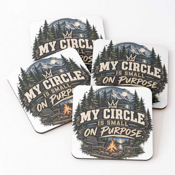 Item preview, My Circle is Small on Purpose designed and sold by The Positivity Princess.
