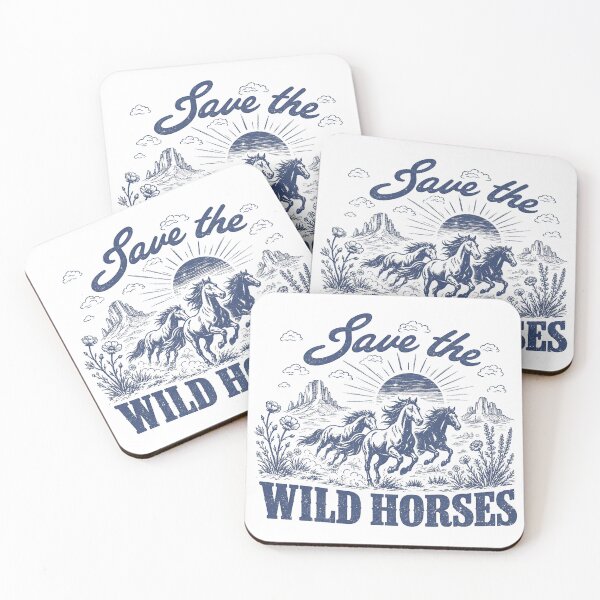Item preview, save the wild horses designed and sold by Olena Du.