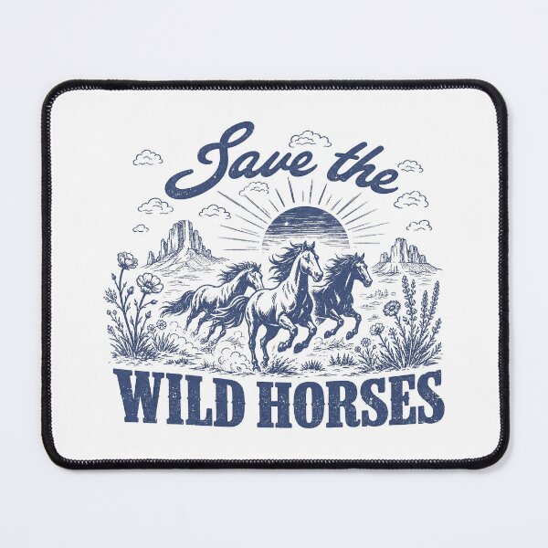 Item preview, save the wild horses designed and sold by Olena Du.